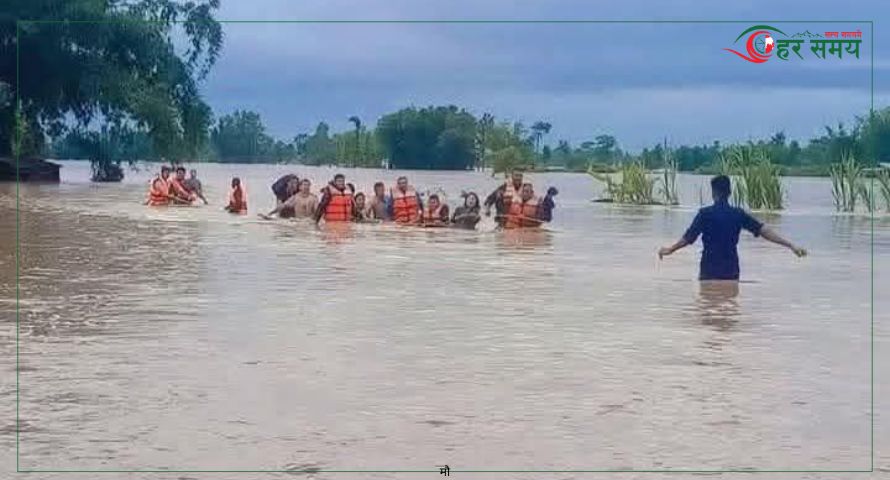 झापाका ४५० घर डुबानमा