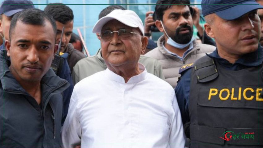 पक्राउपछि ओली त्रिवि अस्पतालमा भर्ना