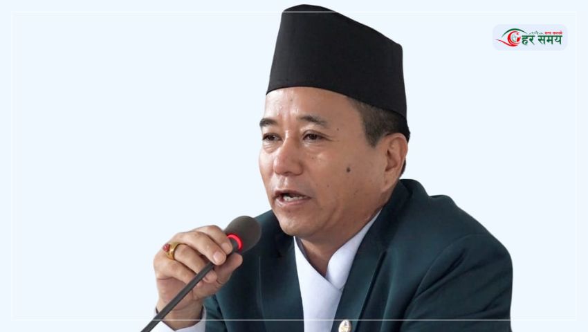  रामेछाप सभापति कान्छाराम तामाङ निलम्बित