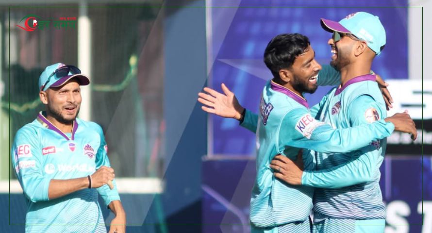 पोखरालाई पराजित गर्दै काठमाडौँ प्लेअफमा प्रवेश