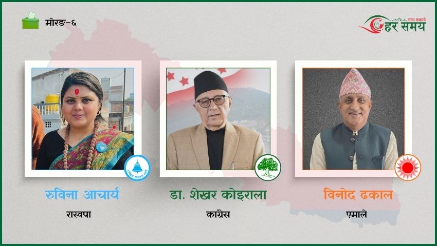मोरङ–६ मा चुनावी सरगर्मी : शेखरको पुनरागमन र ढकालको दाबीमा रास्वपाले लगाउला ब्रेक ?