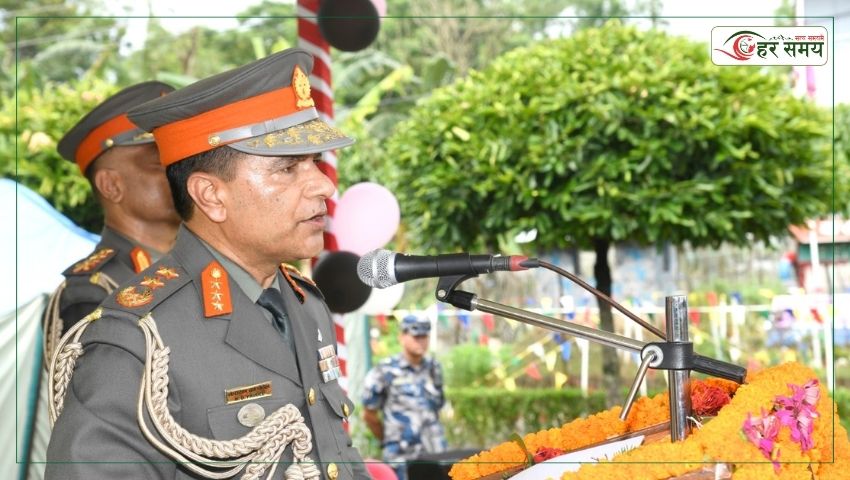 विपद्मा आदेश कुरेर नबस्न सशस्त्र प्रहरीलाई महानिरीक्षक पौडेलको निर्देशन