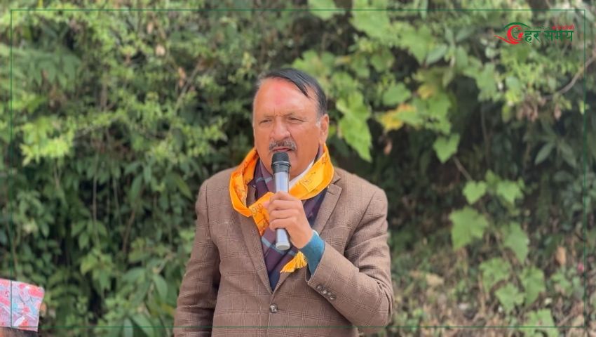 कांग्रेसले काम गर्छ,अरुले गफ गर्छन् : डा.प्रकाश शरण महत