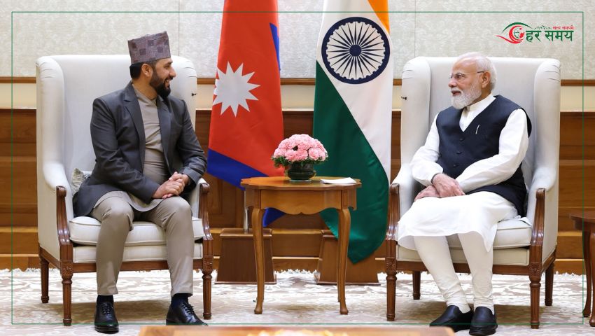 रवि-मोदी भेट,  सम्बन्धलाई नयाँ उचाइमा पुर्‍याउने भारतको प्रतिबद्धता