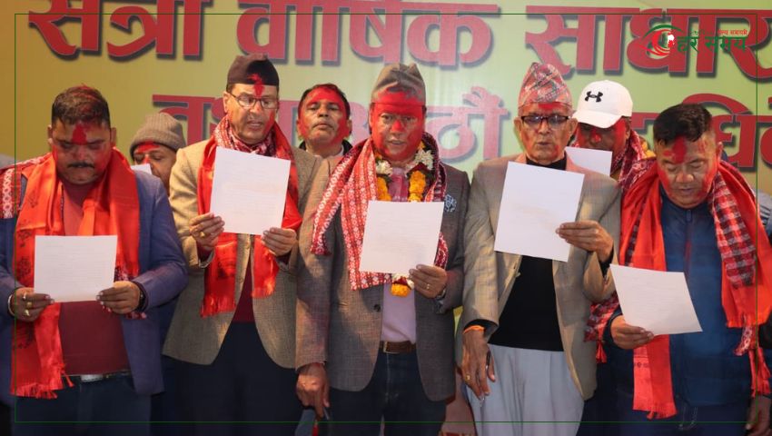 ट्रक यातायात व्यवसायी महासंघको अध्यक्षमा राजेन्द्र विक्रम बानियाँ निर्वाचित