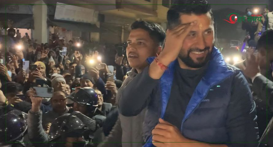 थुनामुक्त भएपछि रवि लामिछानेको पहिलो सार्वजनिक कार्यक्रम चितवनमा