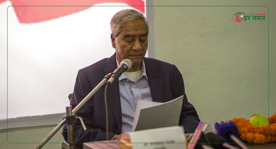 जेनजी आन्दोलनपछि पहिलो पटक बोल्दै देउवाले भने - देशमा निर्वाचनको वातावरण नै बनेको छैन