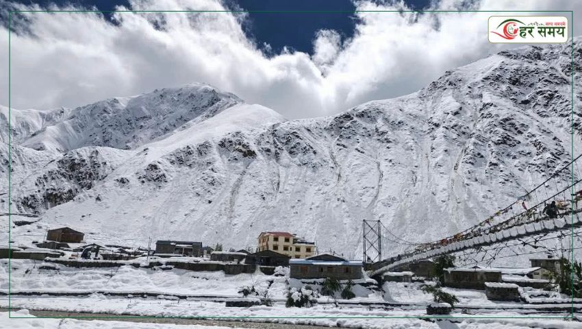चीनसँगको सीमा जोड्ने सिमकोट–हिल्सा सडकखण्डमा जमेको हिउँ पन्छाउन सुरु 