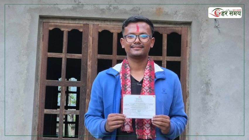 २५ वर्षीय सिभिल इन्जिनियर सुजन दनुवार इन्द्रावती–१२ को कांग्रेस वडा सभापतिमा सर्वसम्मत निर्वाचित