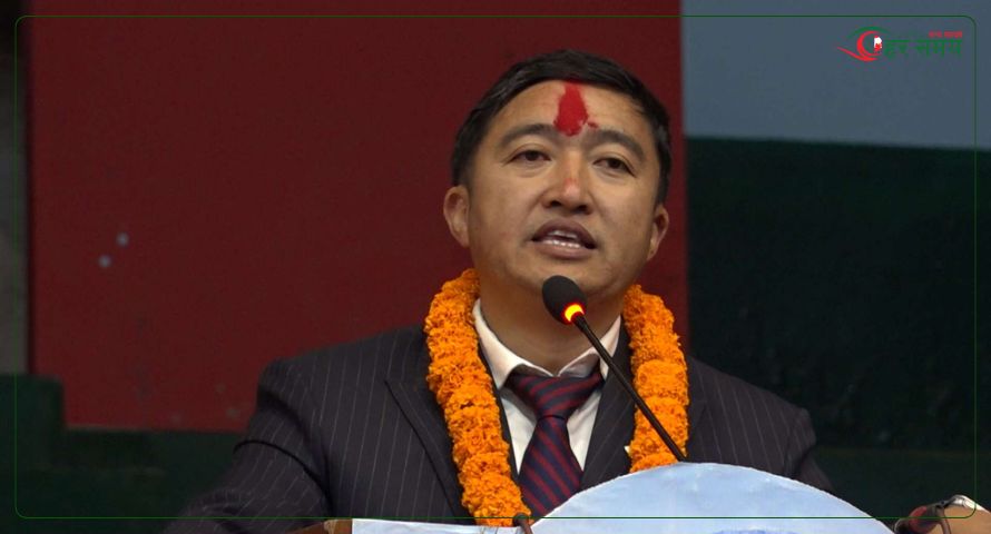 बिदाइ समारोहमा घिसिङको प्रतिबद्धता : खेलकुदको विकासमा खरो बन्नेछु 