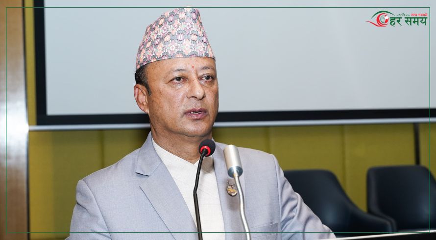 उत्पादन र श्रोतको प्रयोग हुँदै गर्दा न्यायोचित वितरण आवश्यक : मन्त्री खड्का (भिडियोसहित)