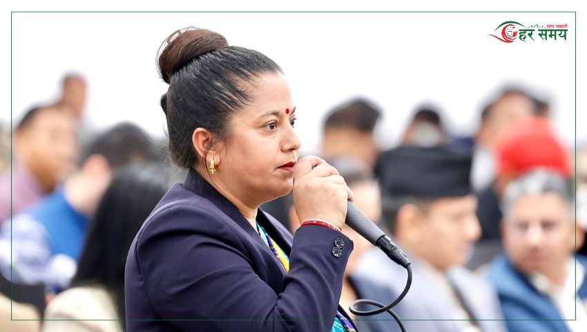 संसदमा सीताले सुनाइन ‘देश बिर्सिएको दिन’ शीर्षकको कविता