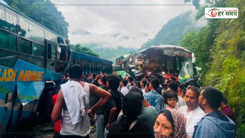 तीन वटा सवारीसाधन ठोक्किँदा २६ जना घाइते