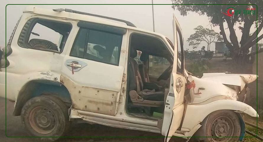 तीन सवारीसाधन एक आपसमा ठोक्किदा चालकसहित सात जना घाइते