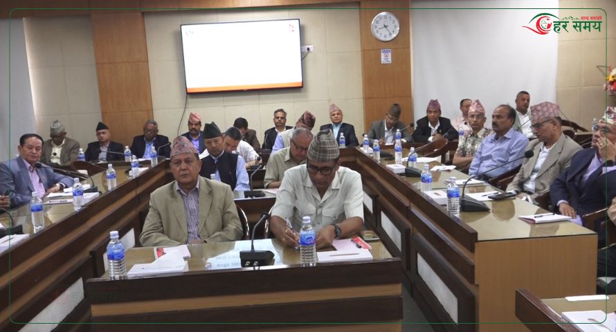 केन्द्रीय सुरक्षा समितिको बैठक  बस्दै