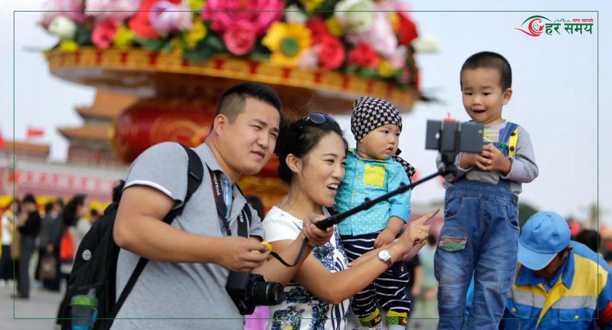 चीनमा पुरुषलाई बालबालिकाको हेरचाहका लागि अनुदान दिने