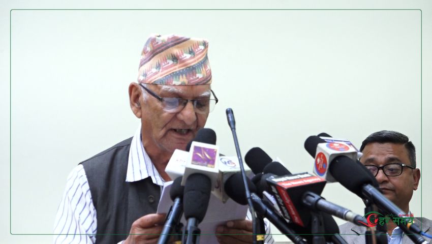 संविधान संशोधन जनसहभागितामूलक र राष्ट्रिय हितअनुकूल हुनुपर्छ : चित्रबहादुर केसी