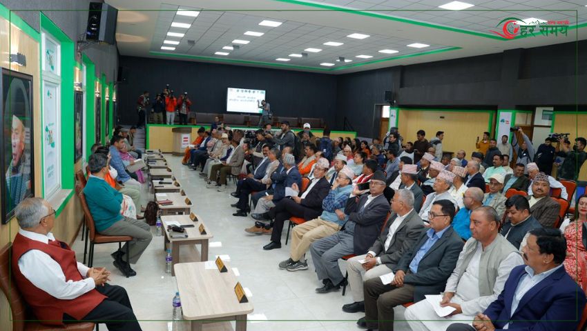 सभापति थापाको राजीनामा अस्वीकार गर्दै पार्टी पराजित हुनुको कारण खुलाइयो