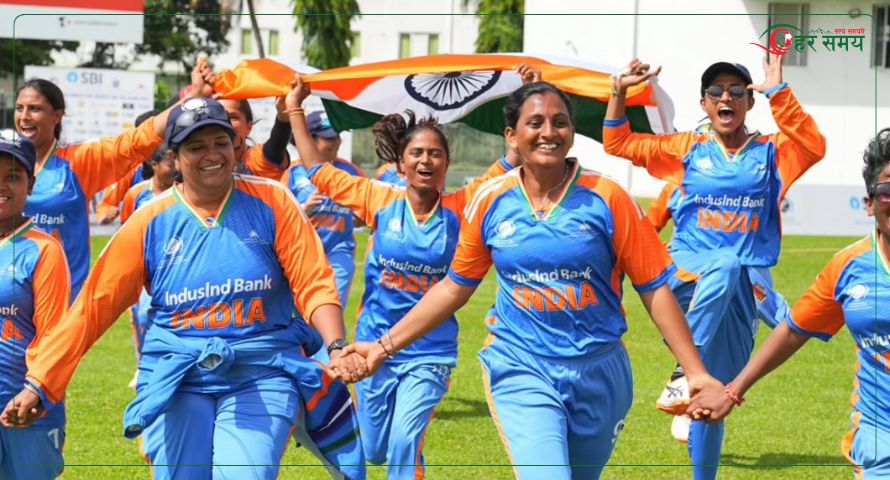 दृष्टिविहीन महिला टि–२० विश्वकपको उपाधि भारतलाई, नेपाल सात विकेटले पराजित