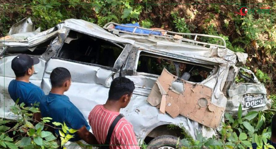 पाल्पामा इभि गाडी दुर्घटना हुँदा तीन जनाको मृत्यु