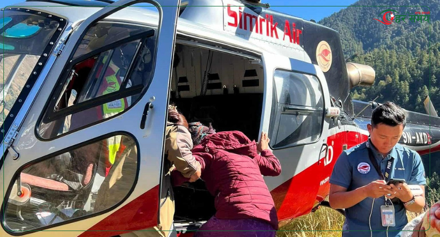 गोरखाबाट सुत्केरी आमा र शिशुको उद्धार