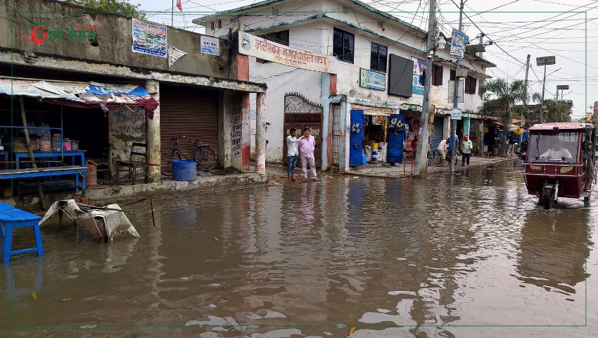 जलेश्वर जलमग्न