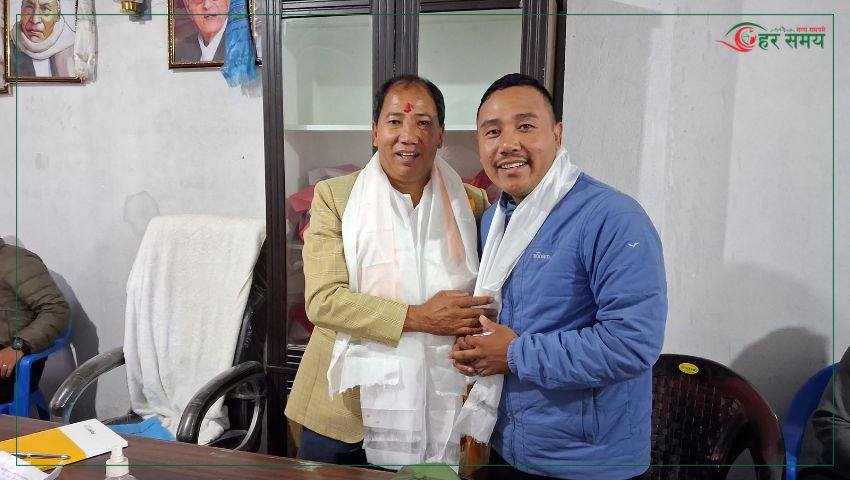 लिसङ्खुपाखर गाउँपालिका कांग्रेस सभापतिमा जेठा तामाङ सर्वसम्मत