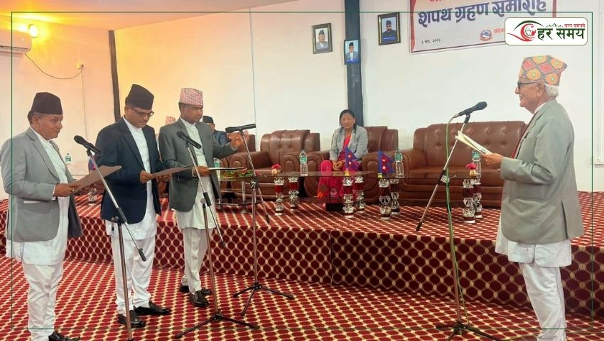 तीन सातापछि कर्णालीमा तीन मन्त्रीको सपथ