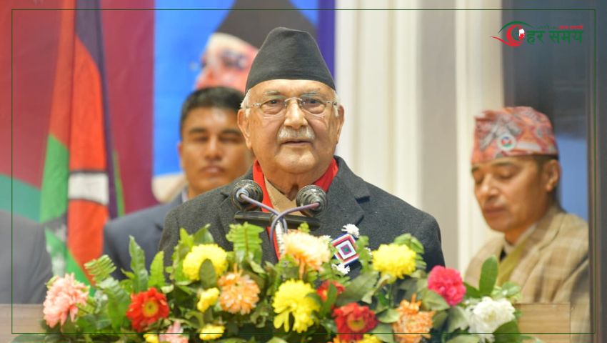 व्यवस्था परिवर्तन भयो, अवस्था परिवर्तन नभएको भाष्य गलत : ओली