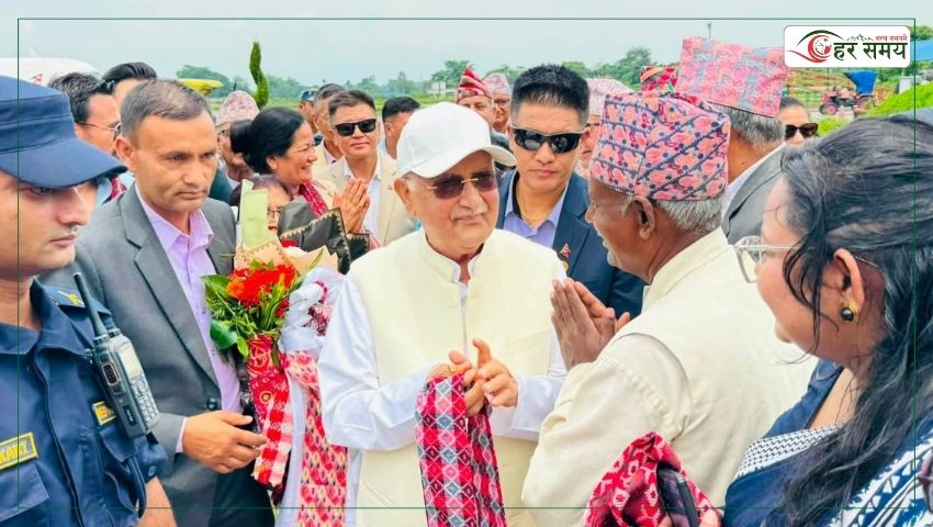फागुन २१को निर्वाचनपछि ‌ओली पहिलो पटक गृह जिल्लामा