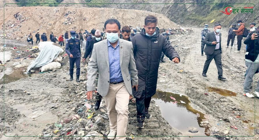 सहमत्तिपछि फोहोरका गाडी जान थाले ल्याण्डफिल्ड साइट [भिडियोसहित]