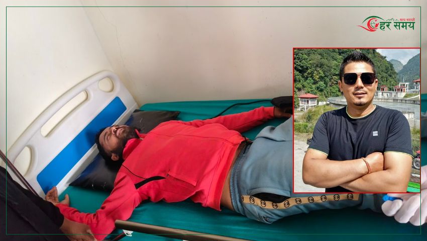 सिन्धुपाल्चोकमा स्थानीय व्यापारीमाथि हातपात, मापसे गरी बाटो छेकेको वडाध्यक्षको आरोप