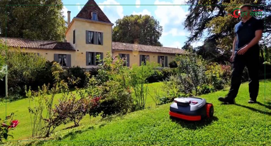 चीनमा निर्मित घाँस काट्ने स्मार्ट यन्त्र विश्वमा लोकप्रिय [भिडियो]