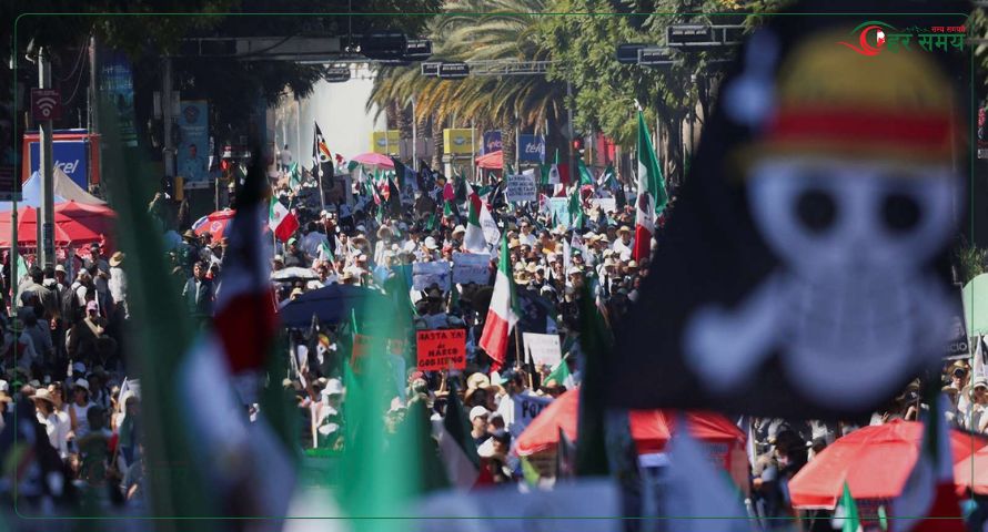 मेक्सिकोमा चर्कियो जेनजी आन्दोलन, प्रहरी सहित १२० जना घाइते