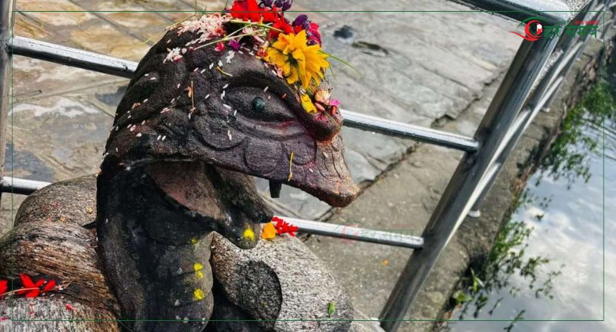 नागपञ्चमीका अवसरमा टौदहमा पूजा आराधना