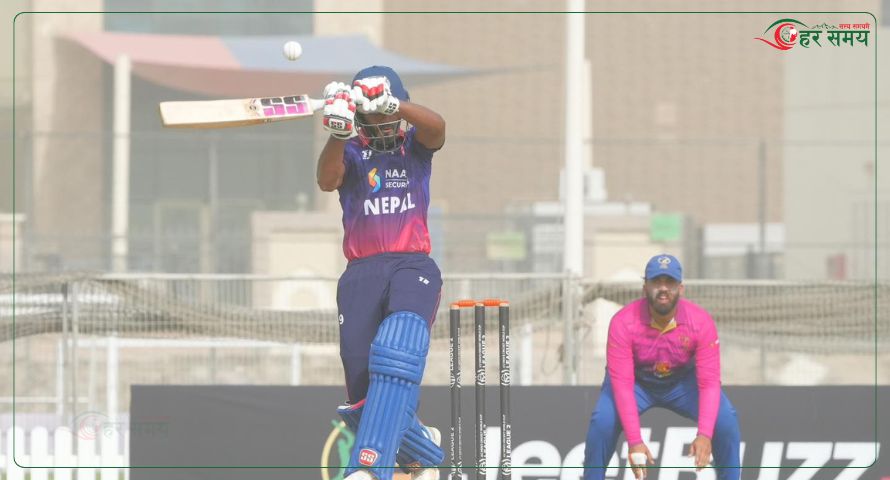 चौथो खेलमा नेपाल युएइसँग चार विकेटले पराजित