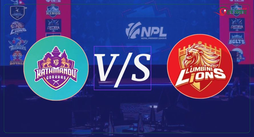 लुम्बिनी लायन्स र काठमाण्डु गुर्खाज भिड्दै 