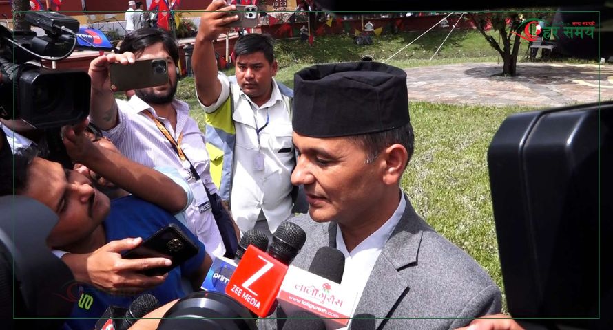 हाम्रो मूल कार्यभार निष्पक्ष निर्वाचन हो : मन्त्री अर्याल