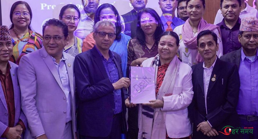 ‘प्रि–स्कुल पाठ्यक्रम’ नेसनल प्याब्सनलाई हस्तान्तरण [भिडियो]