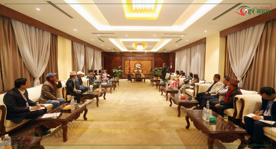 प्रम कार्कीले गरिन् उपत्यका मेयर्स फोरमसँग छलफल