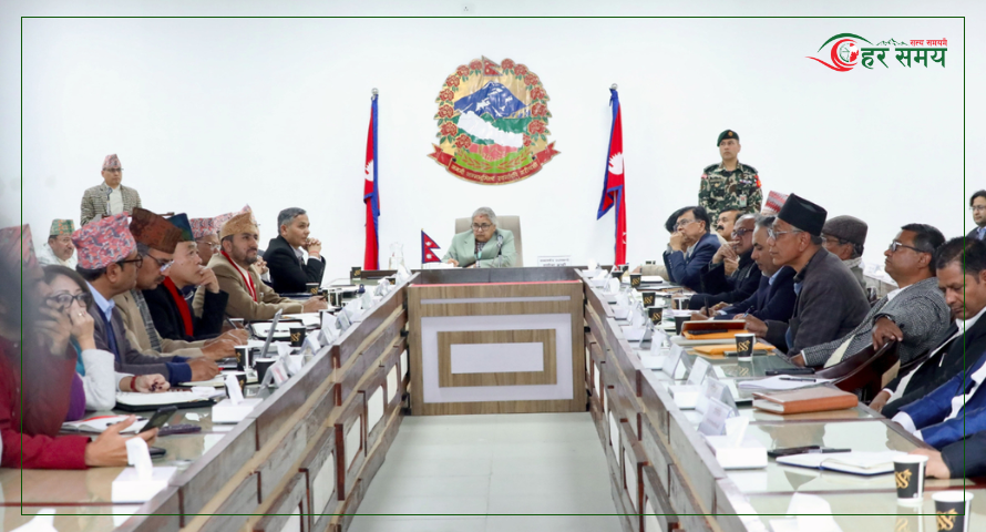 प्रधानमन्त्रीको आग्रहः  शान्ति र लोकतन्त्रका लागि निर्वाचन आउनुहोस्