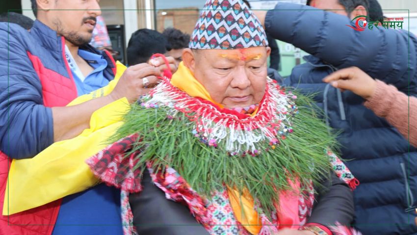 उम्मेदवारी दर्तापछि पूर्वमन्त्री आलेको उद्घोष : विकासलाई प्राथमिकतामा राख्छु