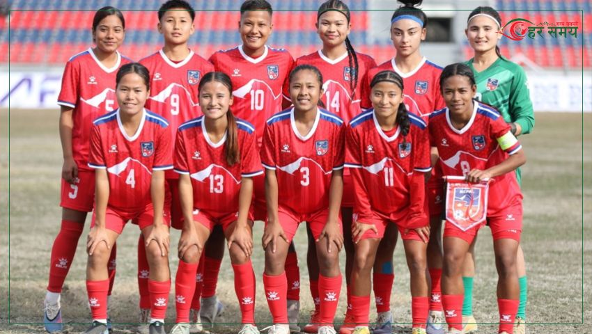 १९ वर्षमुनिको साफ महिला च्याम्पियनसीप फुटबलमा आज लिग चरणका दुई खेल हुँदै