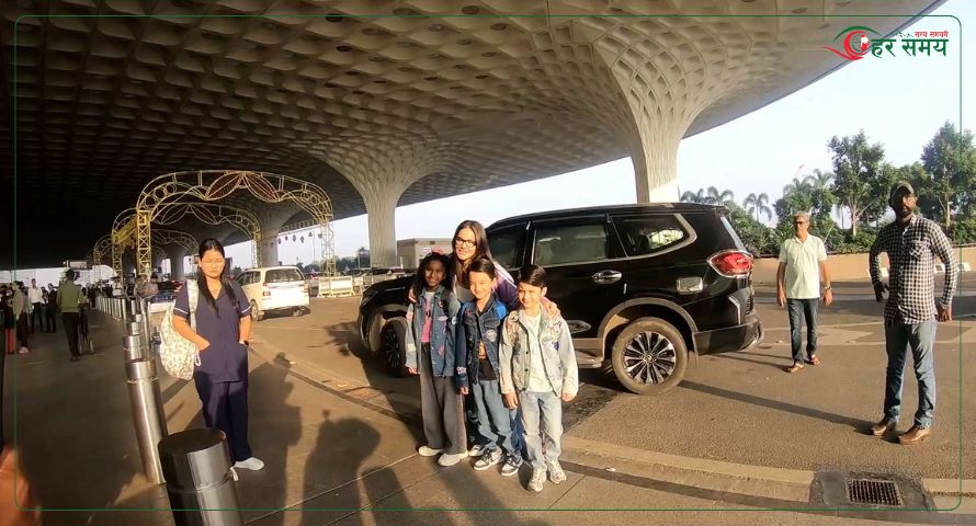 बालबच्चा सम्हाल्दै सन्नी लियोन