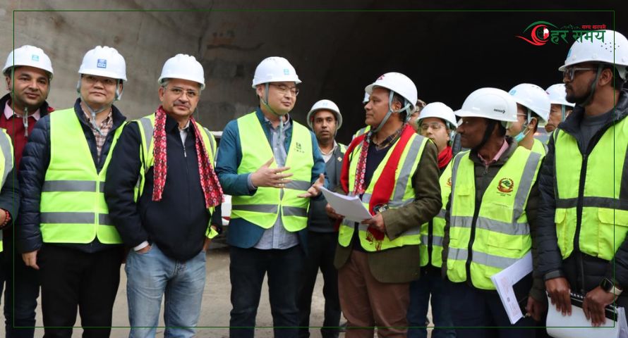 सिद्धबाबा सुरुङ निर्माण ६५ प्रतिशत सम्पन्न