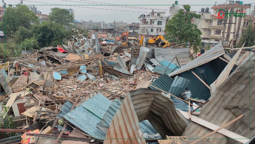 उपत्यकाको नदी किनाराका बस्ती खाली गराउने कार्य निरन्तर 