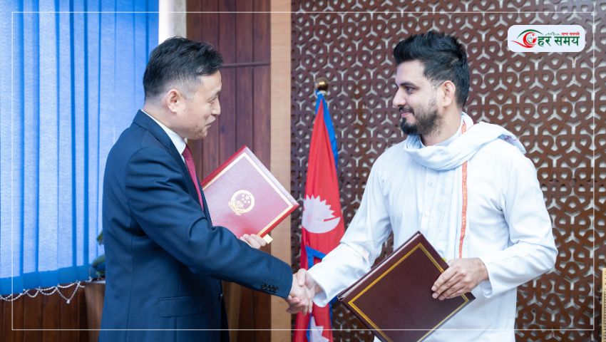  कलंकीदेखि बसुन्धारासम्मको सडक विस्तारका लागि चीनसँग सम्झौता 