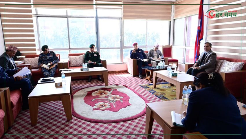 केन्द्रीय सुरक्षा समितिको बैठक: सामाजिक संजालको दुरुपयोगमा निगरानी बढाइने