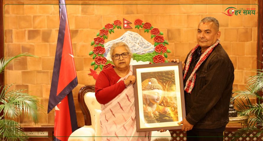 प्रधानमन्त्री कार्कीले प्रसाईंलाई भनिन्- निर्वाचनलाई सफल पार्नका लागि सहयोग गर्नूस्