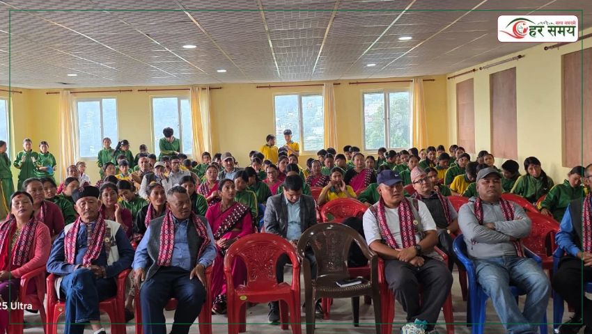 झोर महाँकाल विद्यालयमा तामाङ भाषा पठनपाठन शुभारम्भ